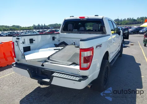 2022 Ford F-150 Lariat z USA, uszkodzony, nr VIN 1FTFW1E8XNFA74320